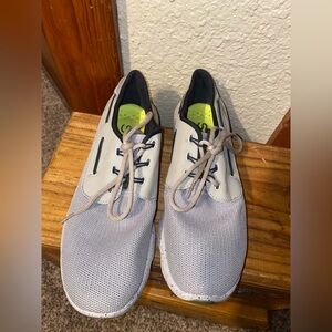 Men's Gray Sperry sea eye  Shoes size. 9